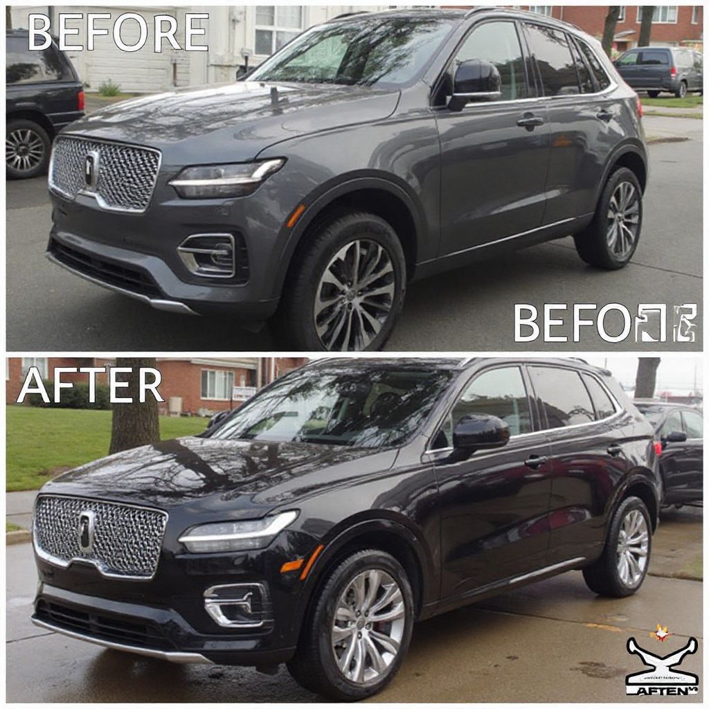 Înainte și după detailing