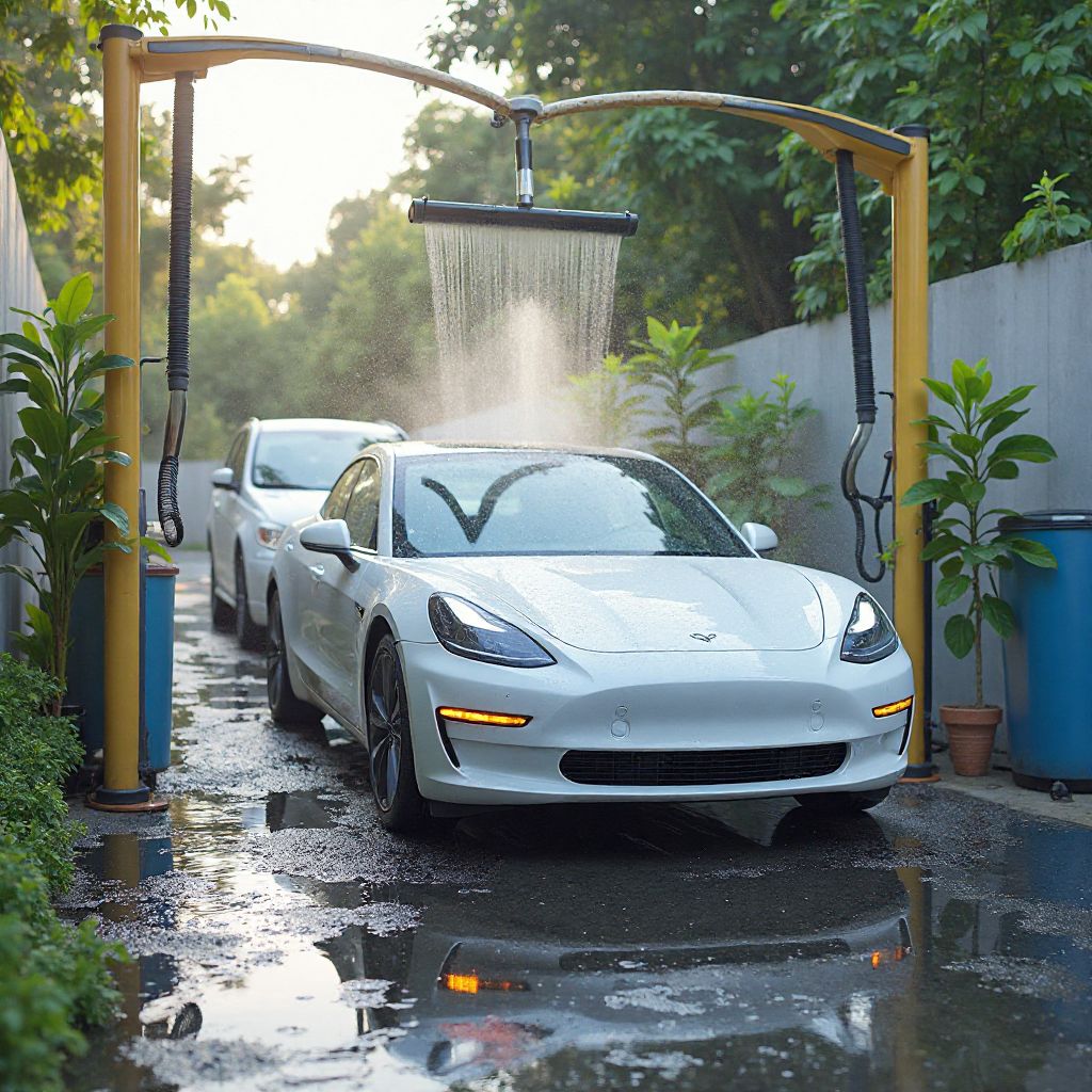 Practici ecologice de curățare auto